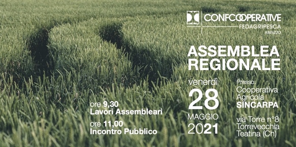 Venerdì 28 maggio assemblea Fedagripesca Abruzzo