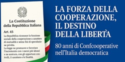 80 anni di Confcooperative nell'Italia democratica