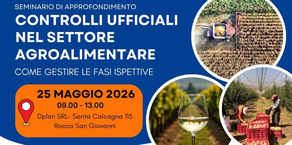 A Rocca San Giovanni seminario sui controlli nell&rsquo;agroalimentare